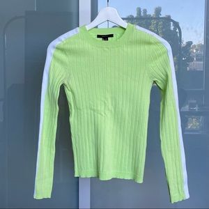 Neon Cropped Longsleeve